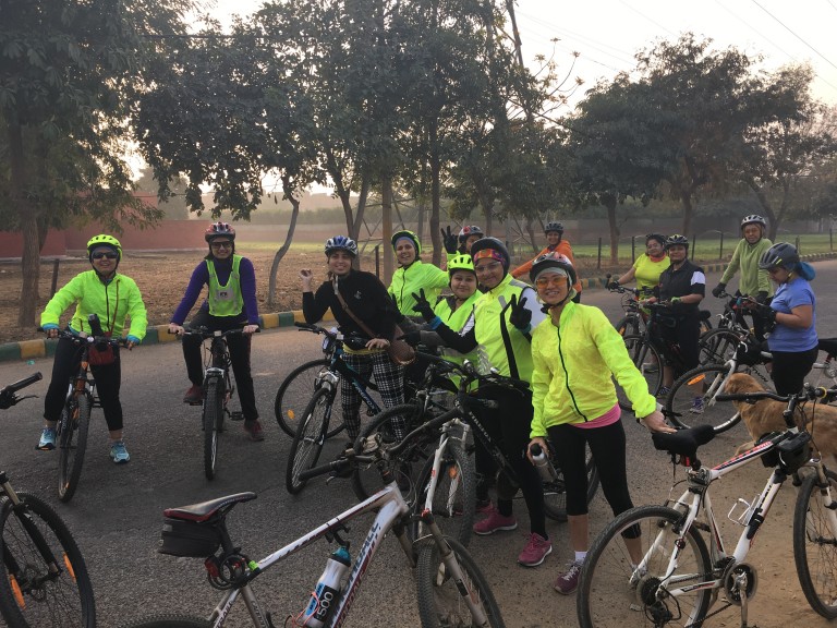 They are 'Gurgaon Girl Riders'
