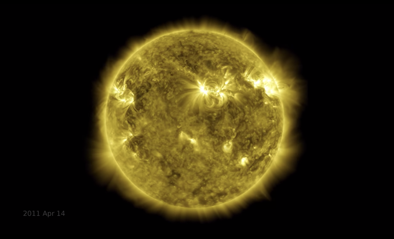 NASA Releases Video of 10-Year Time-Lapse Of The Sun, Watch Here