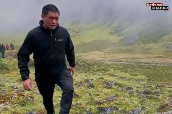 Arunachal Pradesh CM Walks 24 KM to Remote Luguthang Village