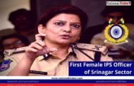 IPS Charu Sinha First Female Officer To Take Charge In Terrorist-Hit Srinagar Sector, Appointed IG CRPF