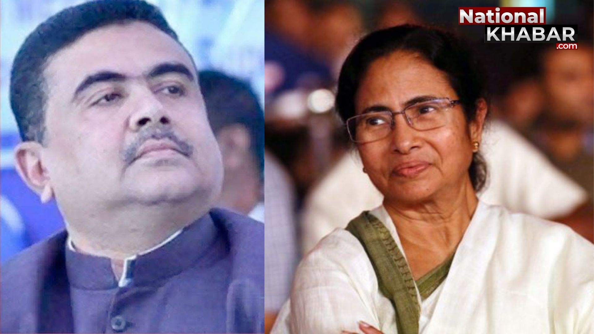 West Bengal Election 2021: ममता बनर्जी-सुवेंदु अधिकारी आमने-सामने, भाजपा ने ममता को हराने के लिए सुवेंदु को नंदीग्राम से दिया टिकट