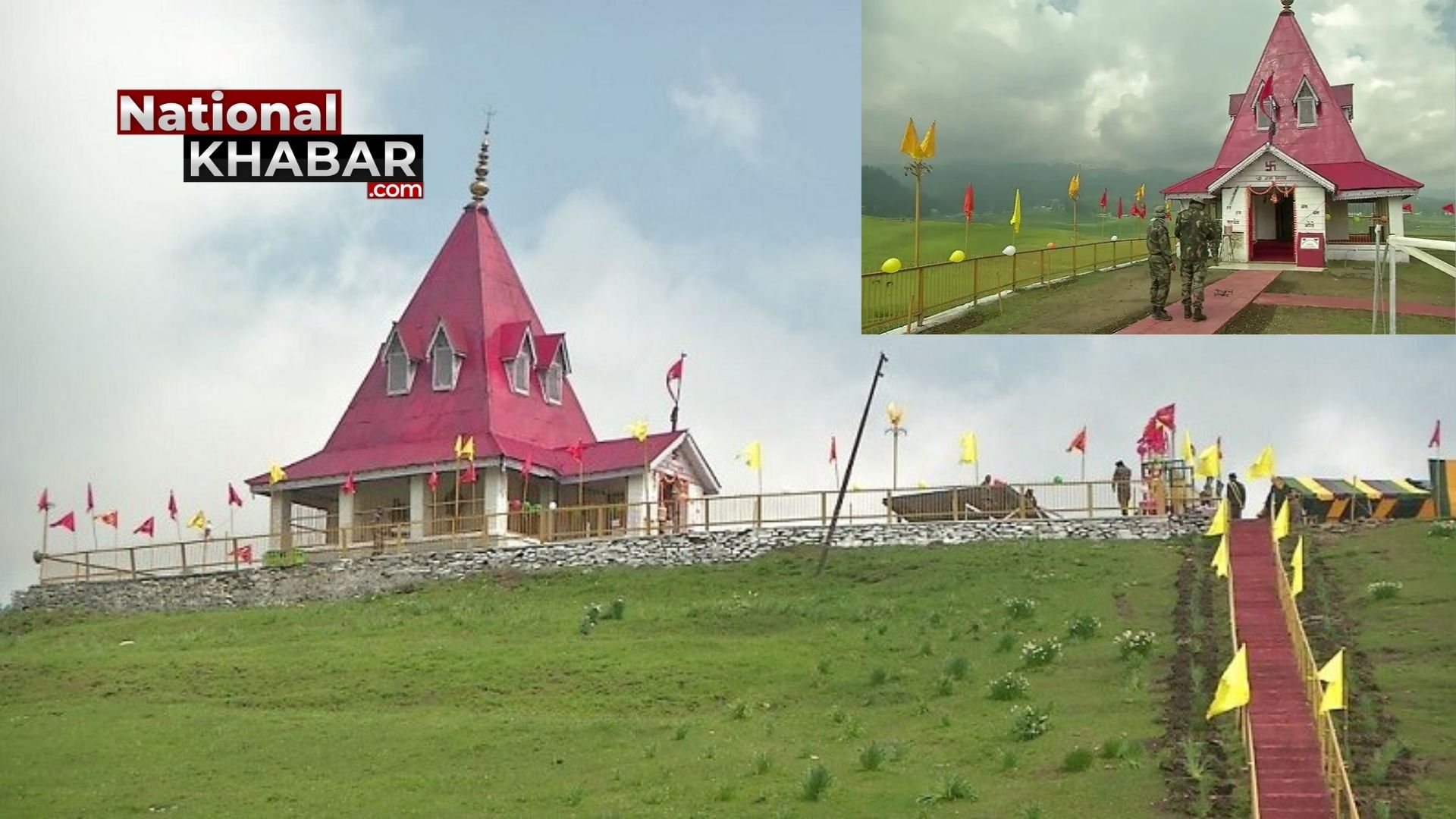 गुलमर्ग का शिव मंदिर श्रद्धालुओं के लिए खोला गया, सेना ने ऐतिहासिक मंदिर का कराया पुनर्निर्माण